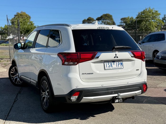 2016 Mitsubishi Outlander LS Safety Pack ZK MY17 4X4 On Demand White