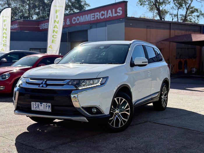 2016 Mitsubishi Outlander LS Safety Pack ZK MY17 4X4 On Demand White