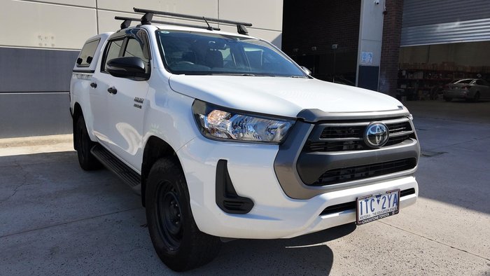2020 Toyota Hilux SR GUN126R 4X4 Dual Range Glacier White