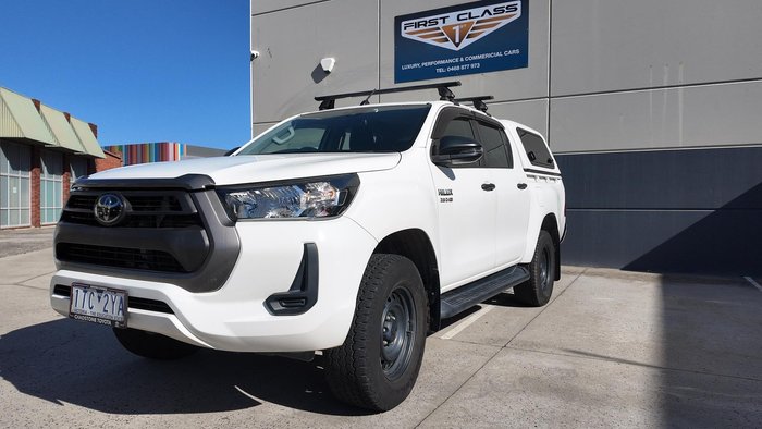 2020 Toyota Hilux SR GUN126R 4X4 Dual Range Glacier White