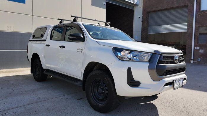 2020 Toyota Hilux SR GUN126R 4X4 Dual Range Glacier White