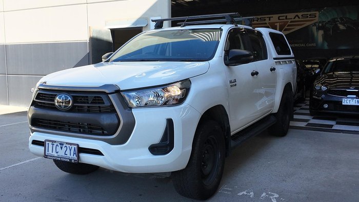 2020 Toyota Hilux SR GUN126R 4X4 Dual Range Glacier White