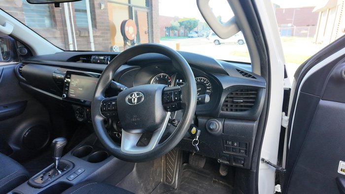 2020 Toyota Hilux SR GUN126R 4X4 Dual Range Glacier White