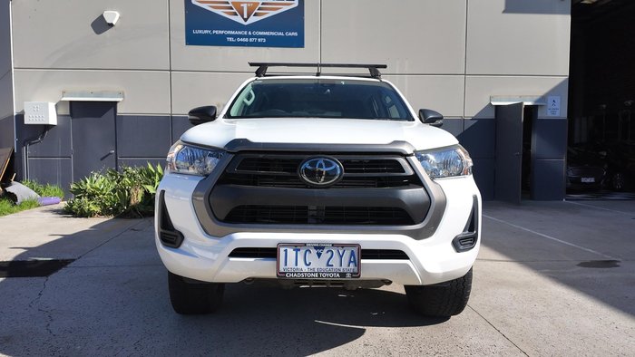 2020 Toyota Hilux SR GUN126R 4X4 Dual Range Glacier White