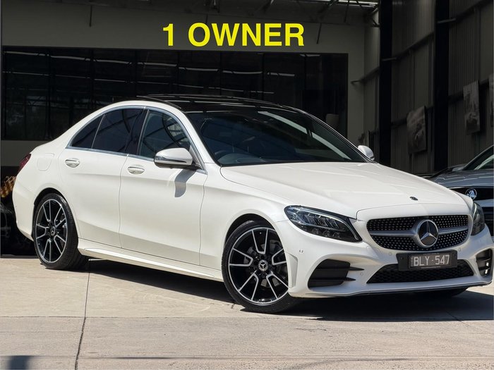 2021 Mercedes-Benz C-Class C200 W205 Designo - Diamond White Bright
