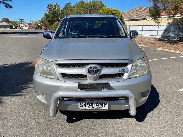 2008 Toyota Hilux SR5 GGN15R MY08 4x2 Sterling Silver