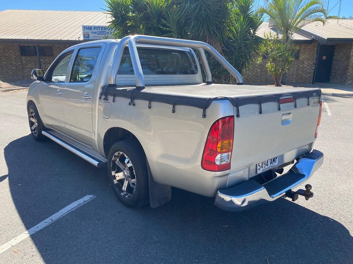 2008 Toyota Hilux SR5 GGN15R MY08 4x2 Sterling Silver