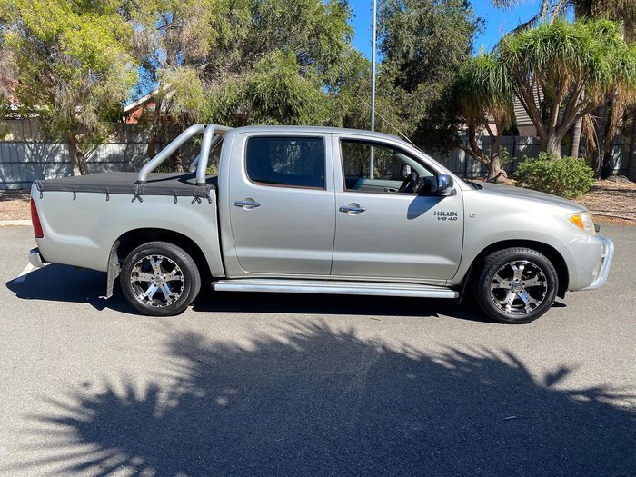 2008 Toyota Hilux SR5 GGN15R MY08 4x2 Sterling Silver