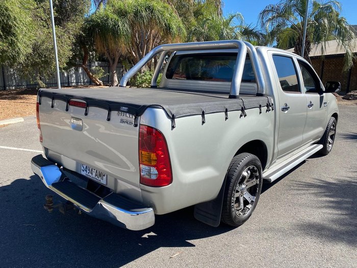 2008 Toyota Hilux SR5 GGN15R MY08 4x2 Sterling Silver
