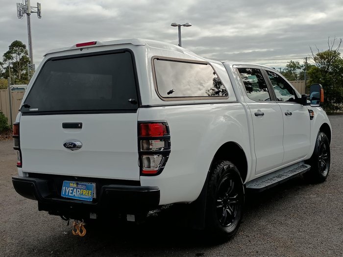 2019 Ford Ranger XLS PX MkIII MY19 4X4 Dual Range Arctic White
