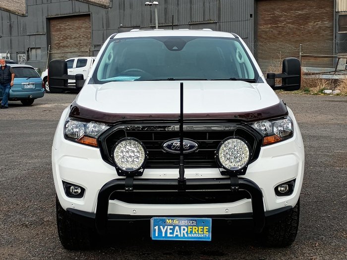 2019 Ford Ranger XLS PX MkIII MY19 4X4 Dual Range Arctic White