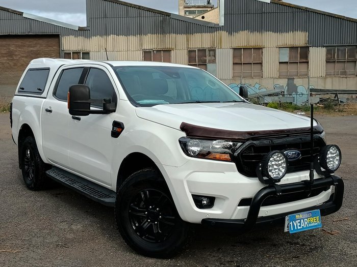 2019 Ford Ranger XLS PX MkIII MY19 4X4 Dual Range Arctic White