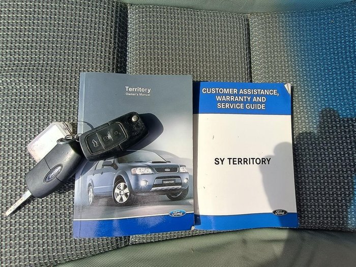 2009 Ford Territory TX SY Winter White