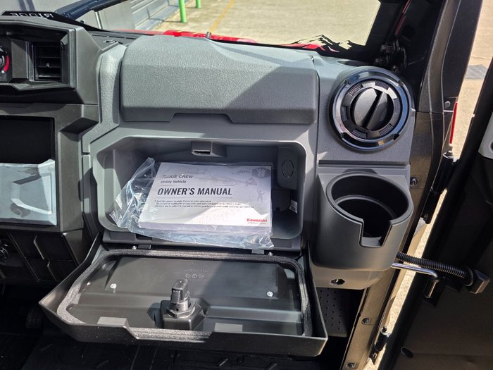 2025 Kawasaki RIDGE HVAC CREW RED