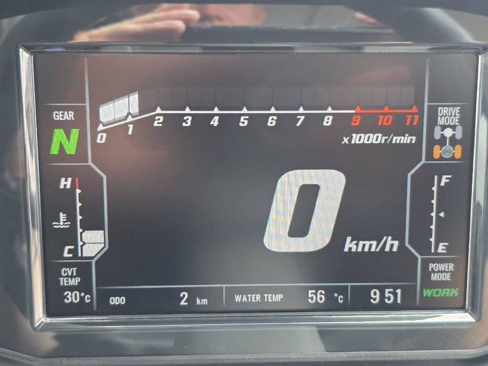 2025 Kawasaki RIDGE HVAC CREW RED