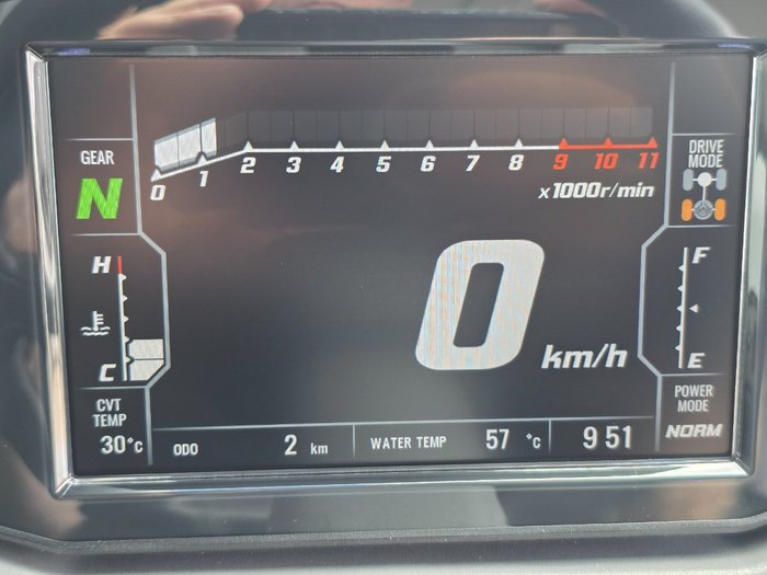 2025 Kawasaki RIDGE HVAC CREW RED