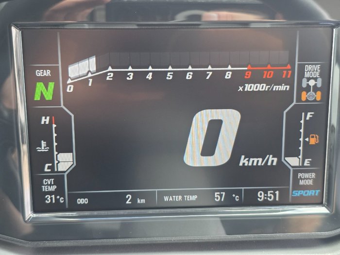 2025 Kawasaki RIDGE HVAC CREW RED