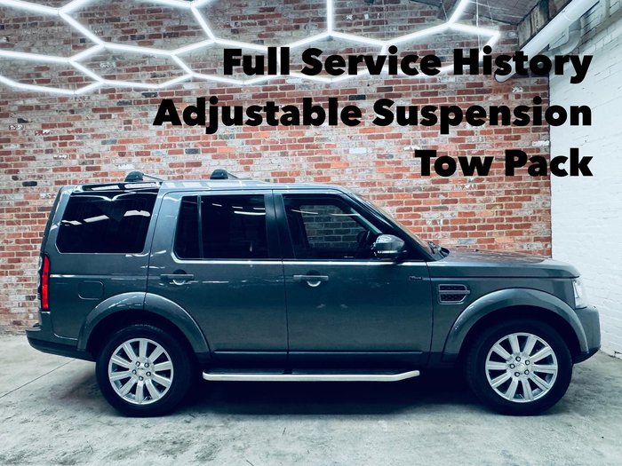 2014 Land Rover Discovery TDV6 Series 4 MY14 4X4 Dual Range Grey