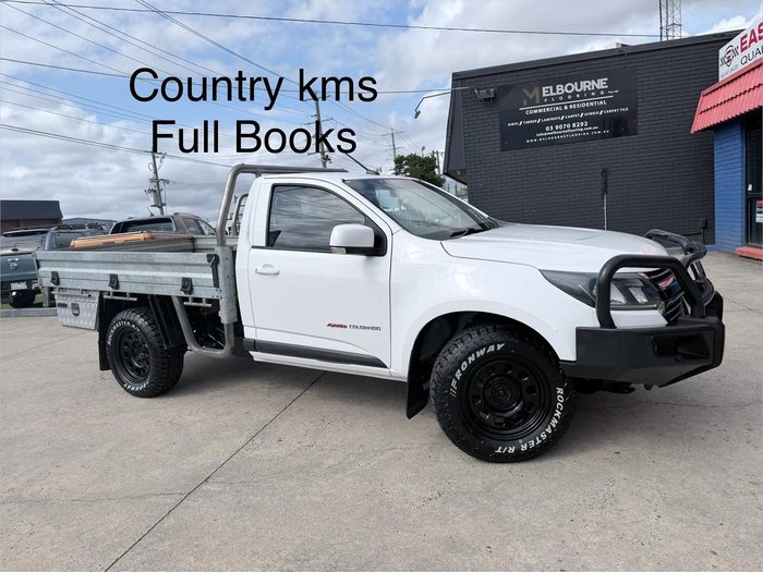 2017 Holden Colorado LS RG MY17 4X4 Dual Range Summit White