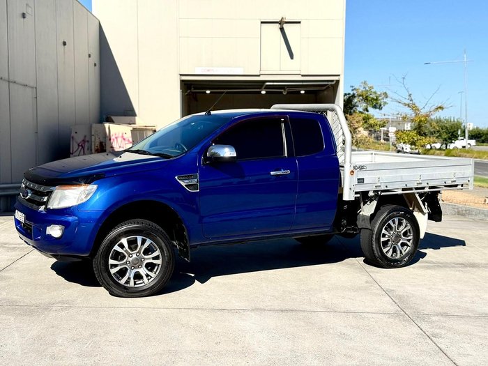 2014 Ford Ranger XLT PX 4X4 Dual Range Aurora Blue