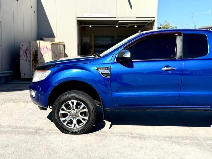 2014 Ford Ranger XLT PX 4X4 Dual Range Aurora Blue