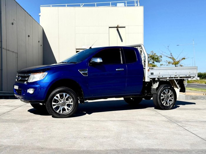 2014 Ford Ranger XLT PX 4X4 Dual Range Aurora Blue