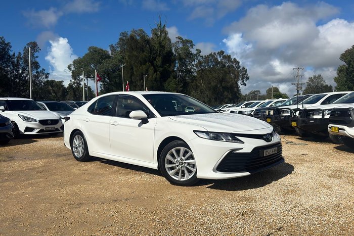 2021 Toyota Camry Ascent AXVA70R Glacier White