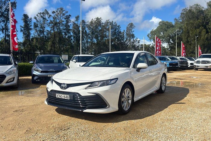 2021 Toyota Camry Ascent AXVA70R Glacier White