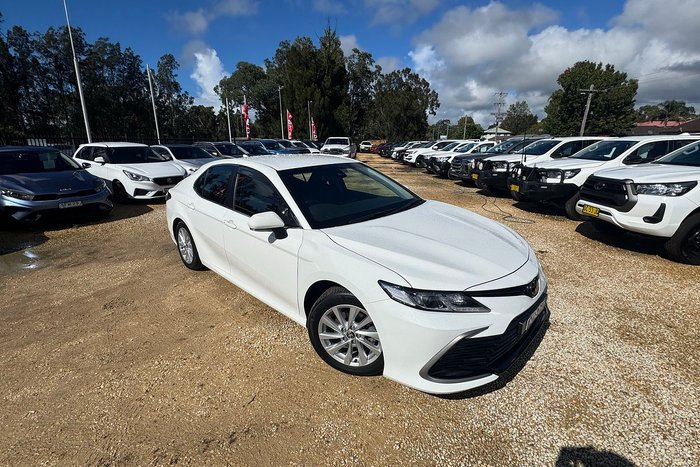 2021 Toyota Camry Ascent AXVA70R Glacier White