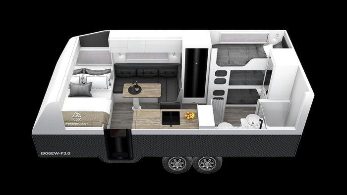 2026 Wonderland RV Amaroo 3 Bunk