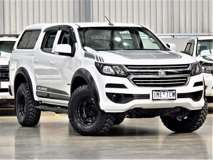2018 Holden Colorado LS RG MY19 4x2 Summit White