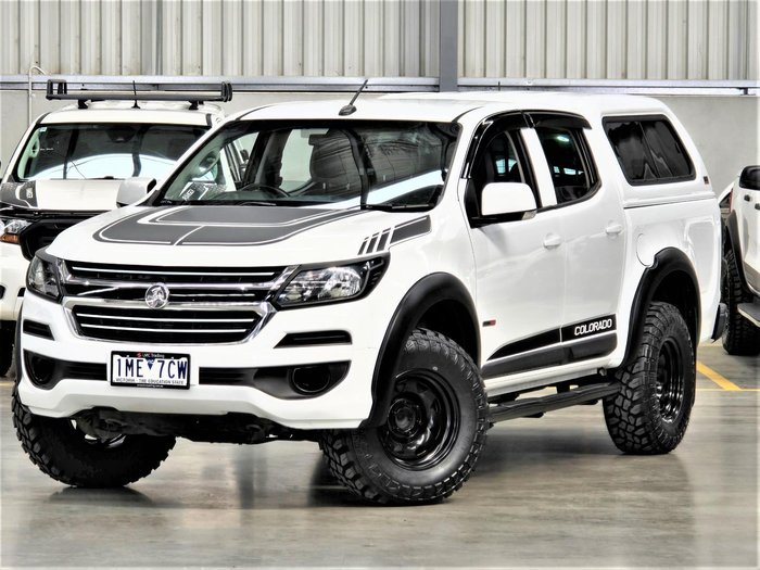 2018 Holden Colorado LS RG MY19 4x2 Summit White
