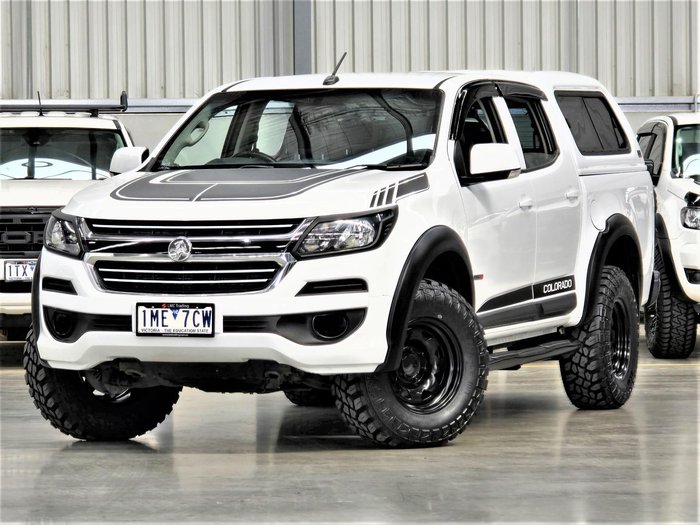 2018 Holden Colorado LS RG MY19 4x2 Summit White