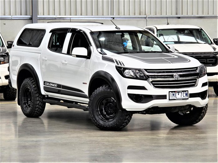 2018 Holden Colorado LS RG MY19 4x2 Summit White