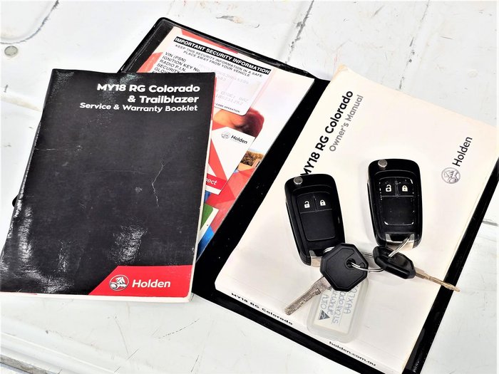 2018 Holden Colorado LS RG MY19 4x2 Summit White