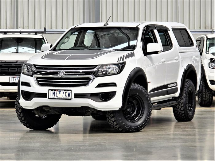 2018 Holden Colorado LS RG MY19 4x2 Summit White