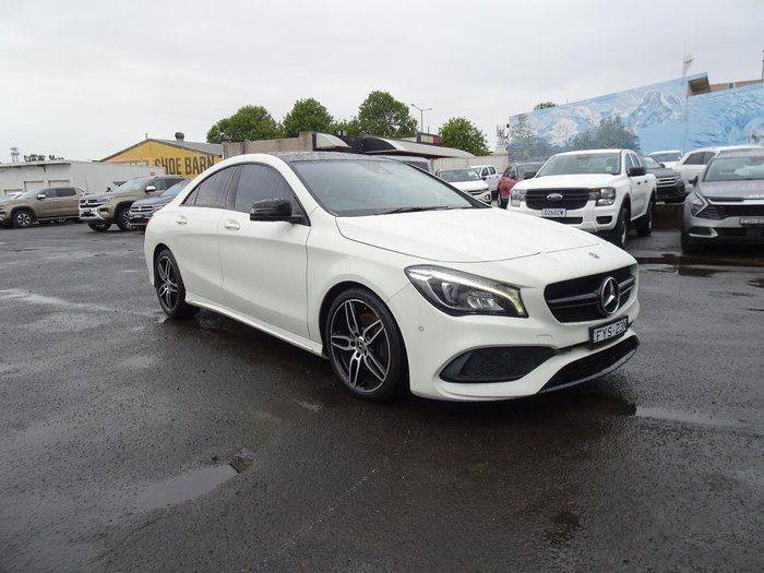 2017 Mercedes-Benz CLA-Class CLA220 d C117 Cirrus White