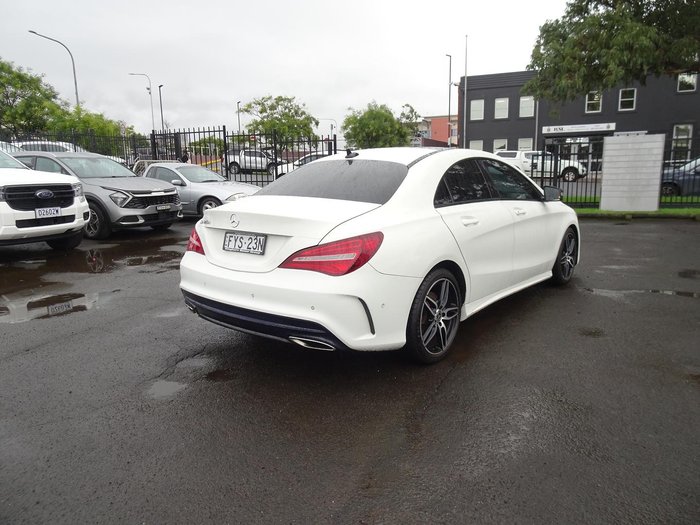 2017 Mercedes-Benz CLA-Class CLA220 d C117 Cirrus White