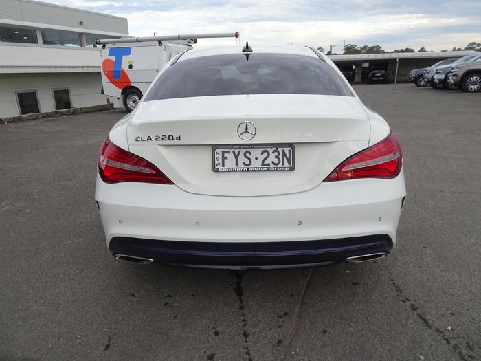 2017 Mercedes-Benz CLA-Class CLA220 d C117 Cirrus White