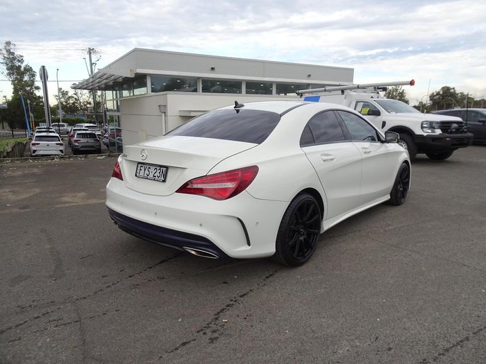 2017 Mercedes-Benz CLA-Class CLA220 d C117 Cirrus White
