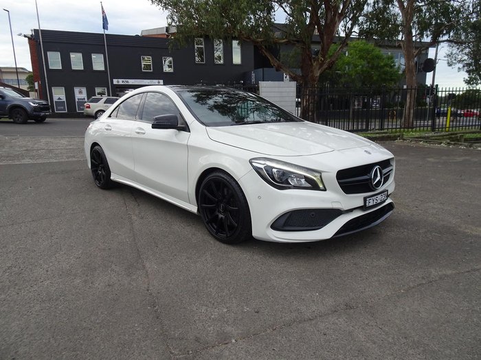 2017 Mercedes-Benz CLA-Class CLA220 d C117 Cirrus White