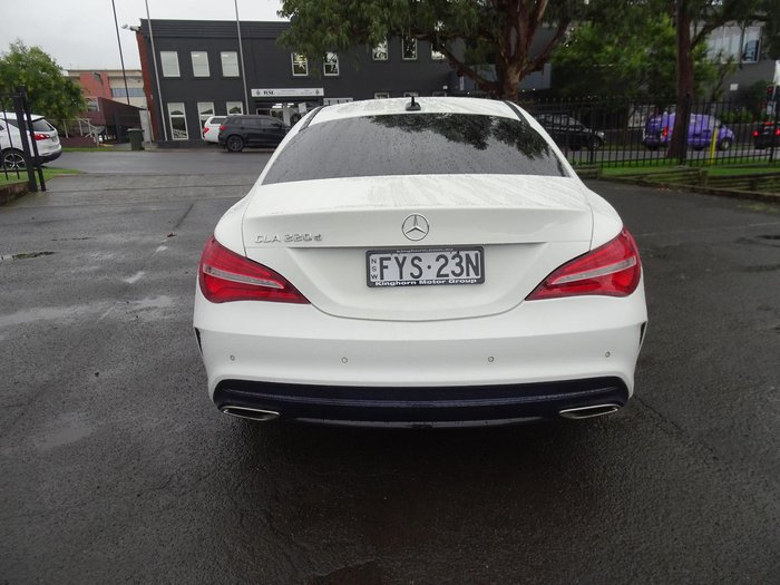 2017 Mercedes-Benz CLA-Class CLA220 d C117 Cirrus White