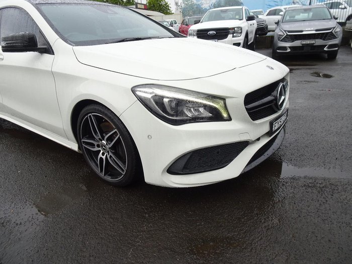 2017 Mercedes-Benz CLA-Class CLA220 d C117 Cirrus White