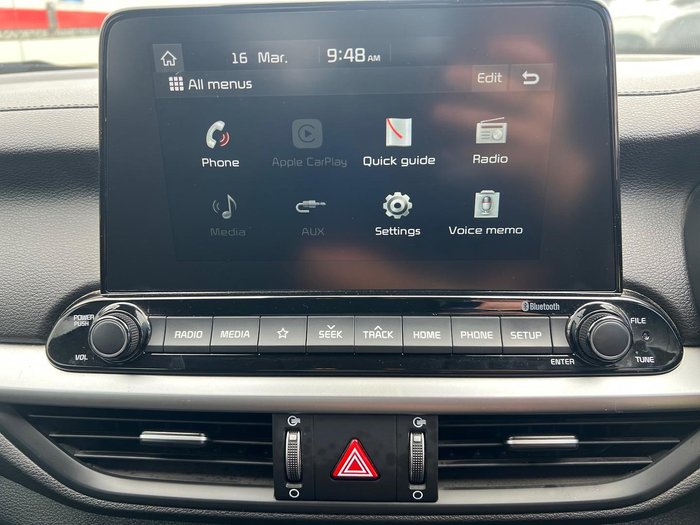 2019 Kia Cerato S BD MY19 Clear White