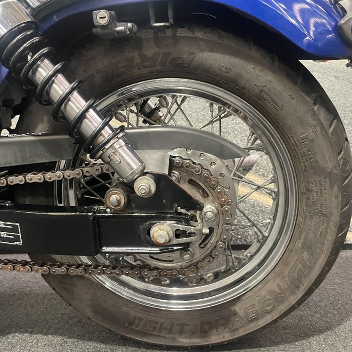 2010 Honda VT750S Blue