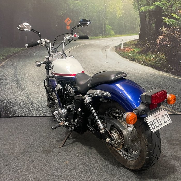 2010 Honda VT750S Blue