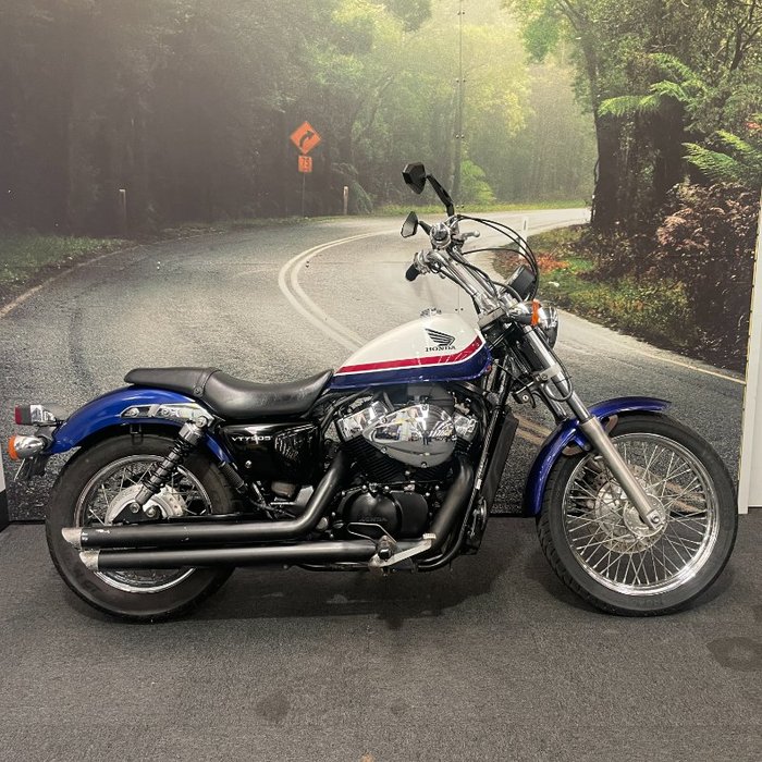 2010 Honda VT750S Blue