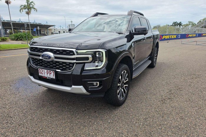 2023 Ford Ranger Platinum MY24.00 4X4 Dual Range Shadow Black