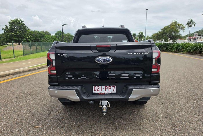 2023 Ford Ranger Platinum MY24.00 4X4 Dual Range Shadow Black