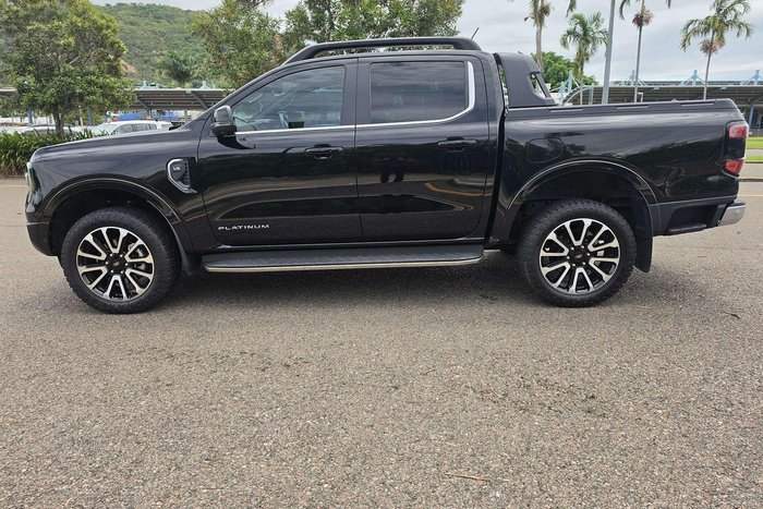 2023 Ford Ranger Platinum MY24.00 4X4 Dual Range Shadow Black